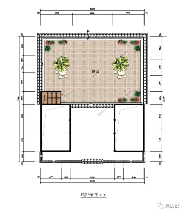 农村自建一层小户型别墅（10款一层农村自建别墅）(17)