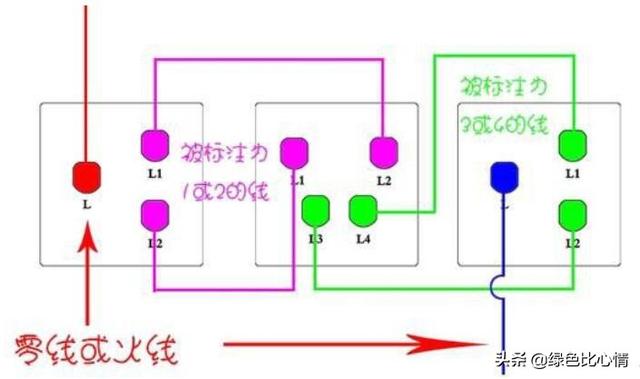 双开开关接线图（双控开关的接线方法）(4)