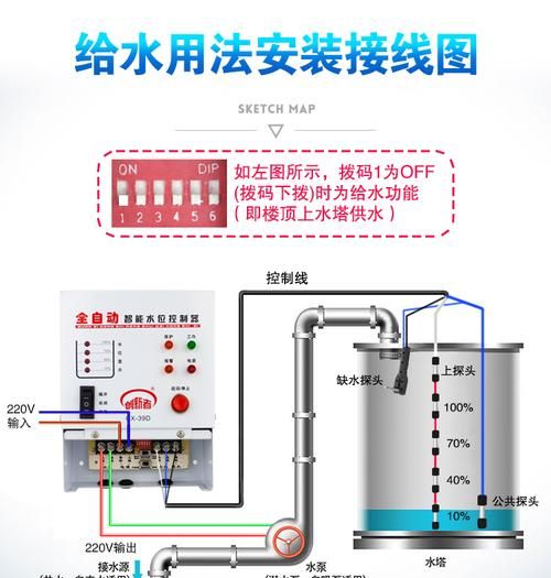 楼顶有水塔但水压不够怎么办