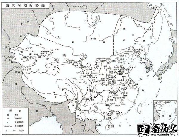 汉朝的疆域版图面积范围-世界历史网